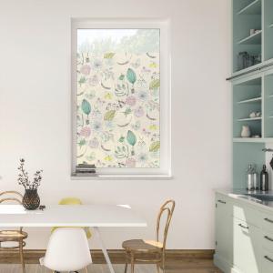 LICHTBLICK Fensterfolie Natur bunt B/L: ca. 100x100 cm