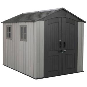 Lifetime Gartenhaus Luna grau B/H/L: ca. 213x228x280 cm