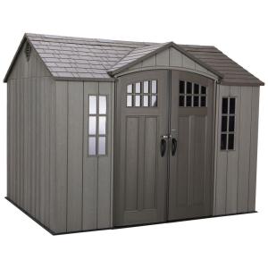 Lifetime Gartenhaus Saturn dunkelgrau B/H/L: ca. 305x244x24…