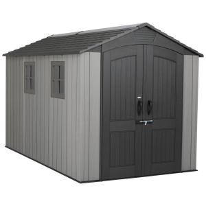 Lifetime Gartenhaus Terra grau B/H/L: ca. 213x228x356 cm