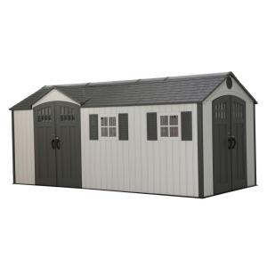 Lifetime Gerätehaus Chateau hellgrau B/H/L: ca. 533,4x238,8…