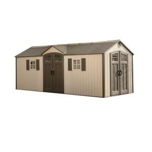 Lifetime Gerätehaus Makro hellgrau B/H/L: ca. 609,6x243,84x…