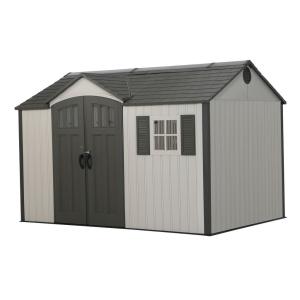 Lifetime Gerätehaus Texas hellgrau B/H/L: ca. 381x243,84x24…