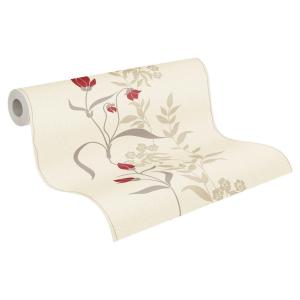 Livingwalls Vliestapete Best of Vlies Floral creme B/L: ca.…