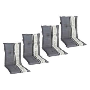 Madison Auflage Garden grau Polyester B/H/L: ca. 105x8x50 cm