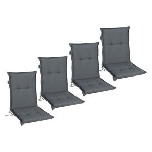 Madison Auflage Panama grau Polyester B/H/L: ca. 105x8x50 cm