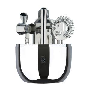 MASTERPRO Cocktail-Set THE DROP silber Edelstahl