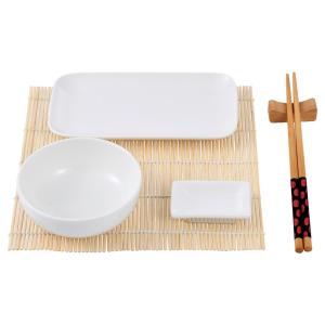 MASTERPRO Sushiset FOODIES COLLECTION weiß Porzellan