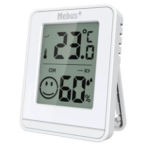 Mebus Thermometer weiß B/H/L: ca. 4,3x1,3x4,3 cm