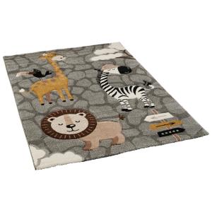 Merinos Kinderteppich Diamond Kids grau B/H/L: ca. 160x0,13…