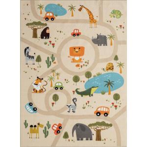 Merinos Teppich Happy Kids beige B/L: ca. 120x160 cm