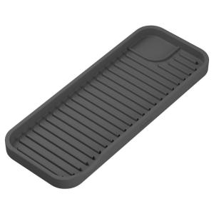 Metaltex Haushaltshelfer grau Silikon B/H/L: ca. 9x27x1,2 cm