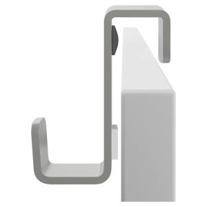 Metaltex Haushaltshelfer weiß Stahl B/H/L: ca. 8,5x17x1,7 c…