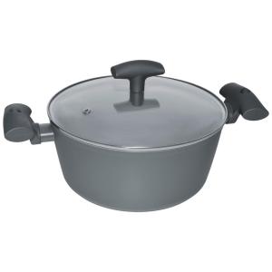 MICHELINO Topf grau Aluminium