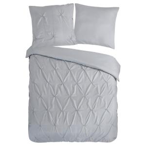 Microfaser Bettwäsche Elegance silber Polyester B/L: ca. 15…