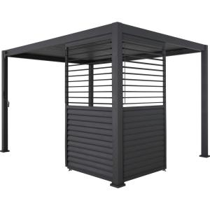 Mirador Lamellenwand für Pergola Deluxe Plus anthrazit Alum…