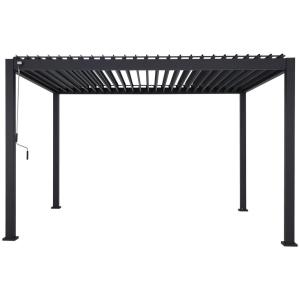 Mirador Pergola Deluxe anthrazit Aluminium B/H/L: ca. 400x2…