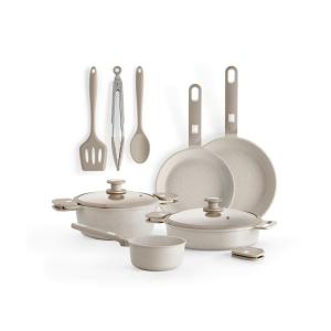 Monix Kochgeschirrset Denmark beige Aluminium 10 tlg.