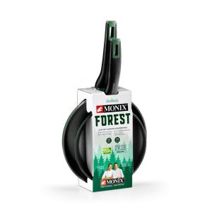 Monix Pfannenset FOREST schwarz Aluminium 2 tlg.