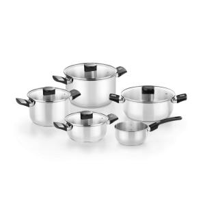 Monix Topfset Elite silber Edelstahl 5 tlg.