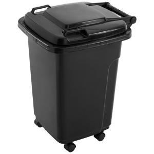 Mülleimer schwarz