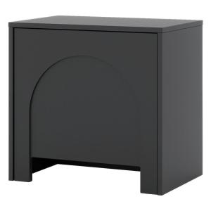 Nachtkonsole ARCO schwarz B/H/T: ca. 50x49x35 cm