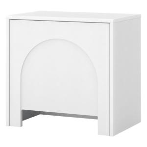 Nachtkonsole ARCO weiß B/H/T: ca. 50x49x35 cm