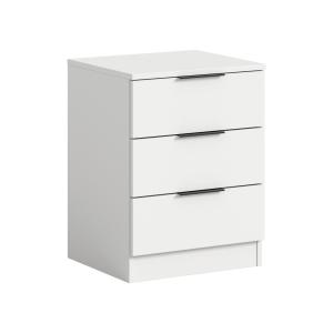 Nachtkonsole KOPENHAGEN weiß B/H/T: ca. 45x60x40 cm