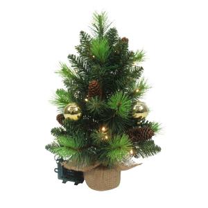 Näve Leuchten LED-Baum Noel grün Metall B/H/T: ca. 29,5x45x…