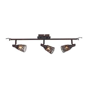 Näve Leuchten LED Deckenleuchte  NV1112620 rostfarbig Metal…