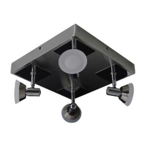 Näve Leuchten LED-Deckenleuchte NV1226942 Chrom Metall Glas…