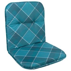 Neutral Auflage Ida blau Polyester B/H/L: ca. 50x5x98 cm