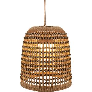 NewGarden LED-Pendelleuchte braun B/H/L: ca. 33x35x33 cm 1.…