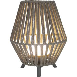 NewGarden LED-Tischleuchte taupe Kunststoff B/H/L: ca. 25,5…
