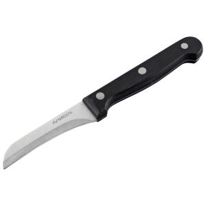 NIROSTA Gemüsemesser schwarz Edelstahl L: ca. 18 cm