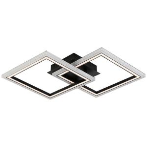 Nolo Deckenleuchte schwarz Metall Kunststoff B/H/L: ca. 35x…