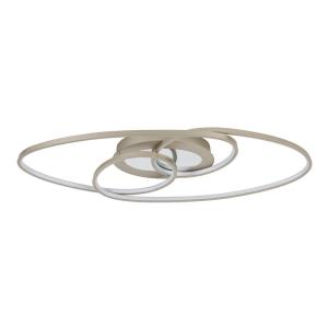 Nolo LED-Deckenleuchte champagner Metall B/H/L: ca. 30x7,5x…