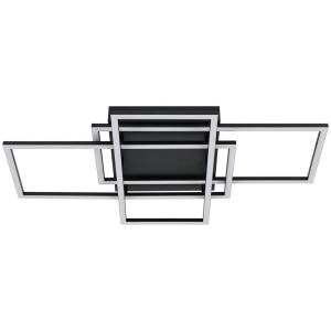 Nolo LED-Deckenleuchte schwarz Metall B/H/L: ca. 36x9,1x58…