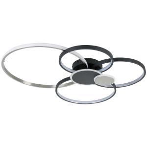 Nolo Lighting LED-Deckenleuchte schwarz Aluminium B/H/L: ca…