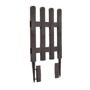 NORTENE Klick-Zaun anthrazit Kunststoff B/H/L: ca. 35x8x55…