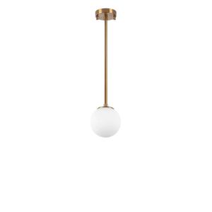 Opviq Deckenleuchte Akkas bronze Metall Glas B/H/T/L/D: ca.…