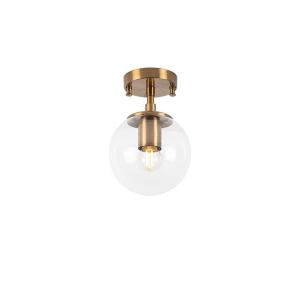 Opviq Deckenleuchte Atmaca bronze Glas Metall B/H/T/L/D: ca…