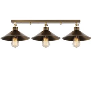 Opviq Deckenleuchte Berceste bronze Metall B/H/T/L/D: ca. 2…