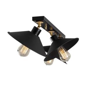 Opviq Deckenleuchte Berceste schwarz Metall B/H/T/L/D: ca.…