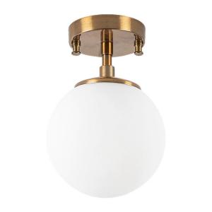 Opviq Deckenleuchte Glas Metall B/H/T/L/D: ca. 15x23x15x15x…