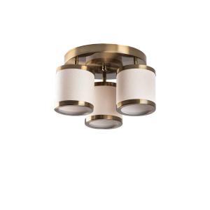 Opviq Deckenleuchte Way bronze Metall B/H/T/L/D: ca. 40x22x…