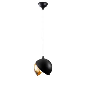 Opviq Pendelleuchte Berceste schwarz gold Metall B/H/T/L/D:…