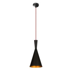 Opviq Pendelleuchte Elmas schwarz rot Eisen B/H/T/L/D: ca.…