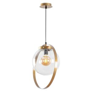 Opviq Pendelleuchte Tan gold Metall Glas B/H/T/L/D: ca. 40x…