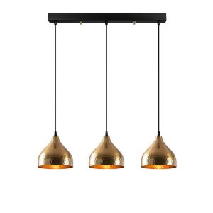 Opviq Pendelleuchte Tattoo bronze Metall B/H/T/L/D: ca. 18x…